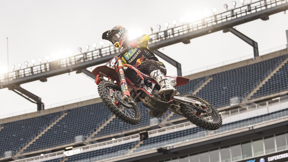 Pierce Brown, 2022 Foxborough Supercross. - GasGas Media/Align Media